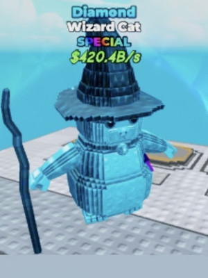 SPECIAL Wizard Cat (Diamond) 50 LVL
