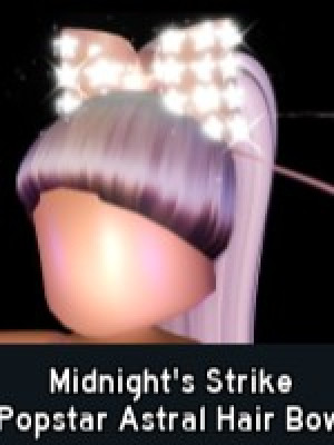 Midnight's Strike Popstar Astral Hair Bow