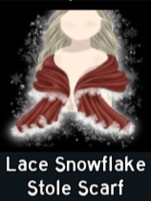 Lace Snowflake Stole Scarf