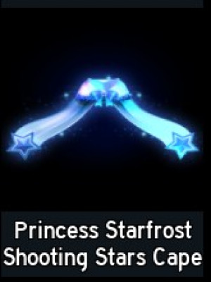 Princess Starfrost Shooting Stars Cape