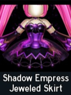 Shadow Empress Jeweled Skirt