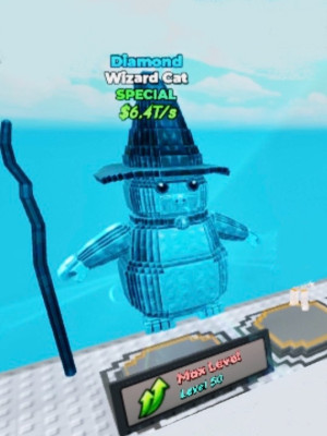 SPECIAL Wizard Cat (Diamond) 50 LVL
