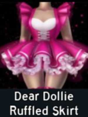 Dear Dollie Ruffled Skirt