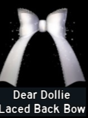 Dear Dollie Laced Back Bow