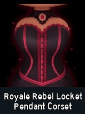 Royale Rebel Locket Pendant Corset