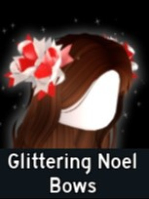 Glittering Noel Bows