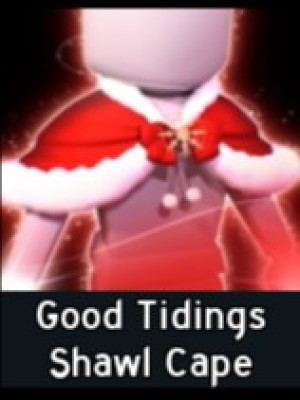 Good Tidings Shawl Cape