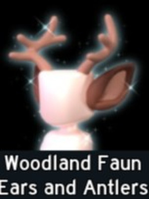 Woodland Faun Ears and Antlers