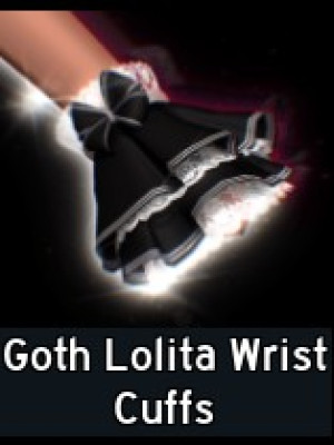Goth Lolita Wrist Cuffs