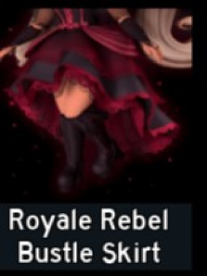 Royale Rebel Bustle Skirt