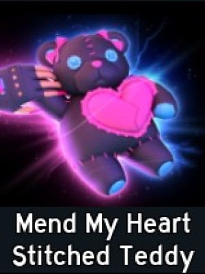 Mend My Heart Stitched Teddy