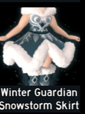 Winter Guardian Snowstorm Skirt