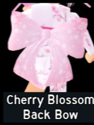Cherry Blossom Back Bow