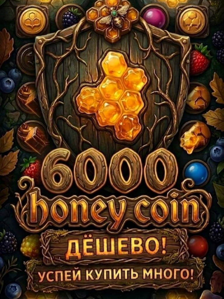 6000 Honey Coins