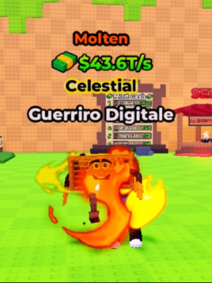 🦾Celestial Molten🦾Guerriro Digitale 43.6T/s Max lvl🦾