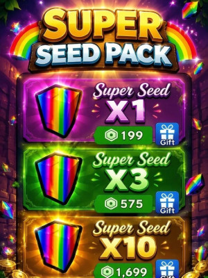 Super Seed Pack/ X1; X3; X10