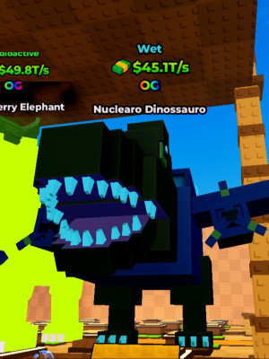 WET OG NUCLEARO DINOSSAURO 45.1T/S ⚡MAX LVL МОМЕНТАЛЬНО