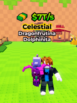 🦾Celestial🦾Drgonfrutina Dolphinita 7T/s Max lvl🦾