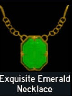 Exquisite Emerald Necklace