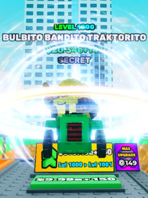 Secret Bulbito Bandito Traktorito LVL 1000