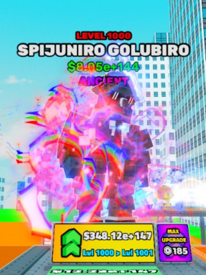 ANCIENT Spijuniro Golubiro LVL 1000
