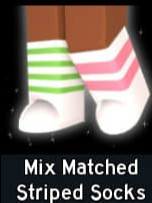Mix Matched Striped Socks