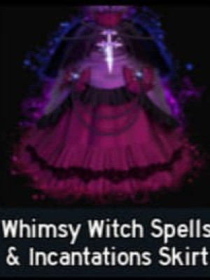 Whimsy Witch Spells & Incantations Skirt