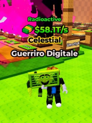 🏆RADIOACTIVE 🏆CELESTIAL 🏆GUERRIRO DIG. 🏆MAX LVL🏆