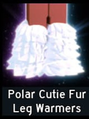 Polar Cutie Fur Leg Warmers