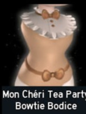 Mon Cheri Tea Party Bowtie Bodice