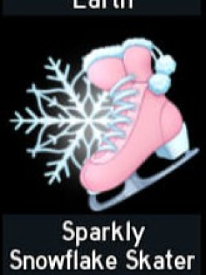 Sparkly Snowflake Skater