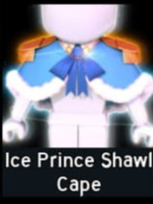 Ice Prince Shawl Cape
