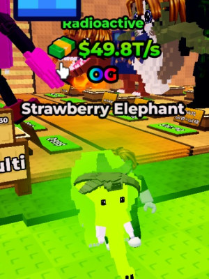 🏆RADIOACTIVE 🏆OG 🏆Strawberry Elephant 🏆49.8T/S MAX LVL🏆