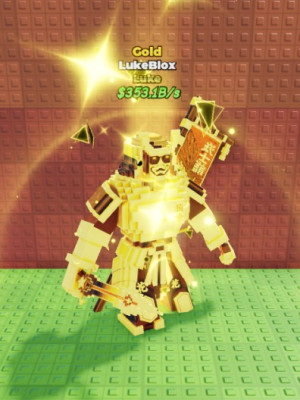 Luke LukeBlox LVL 50 Gold