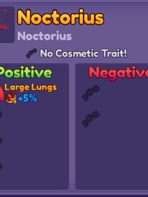 Noctorius 1st Gen / 16 LVL / MAX Age / 0 Mut