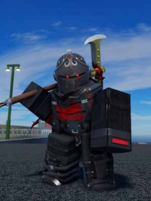 Black Knight - "Code Only" Dragon Knight skin!