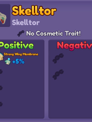 Skelltor 1st Gen / 28 LVL / MAX Age / 5/5 Mut
