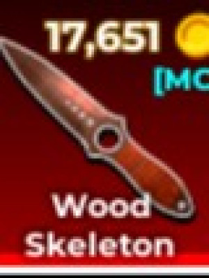 wood skeleton