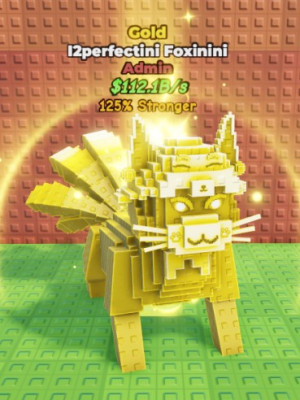 Admin I2perfectini Foxinini LVL 50 Gold