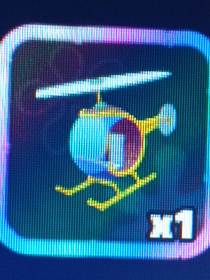 Sandy's helicopter