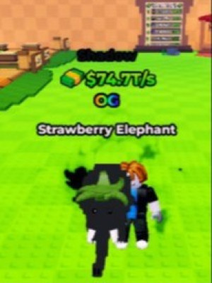 🏆SHADOW 🏆OG 🏆Strawberry Elephant 🏆74.7T/S MAX LVL🏆 140 ₽