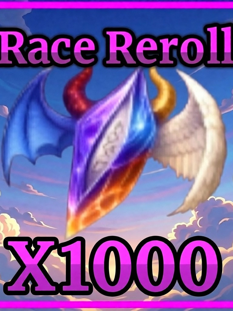 x 1000 race reroll + подарок
