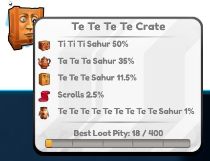 Te Te Te Te Crate