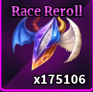 RACE REROLLS 40000
