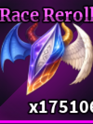 RACE REROLLS 40000