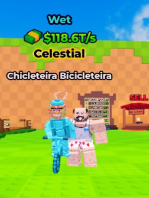 Chicleteira Bicicleteriara Celestial (Wet)