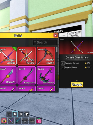 Помогу получить CDK(Cursed Dual Katana)