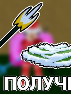 Помагу получить меч и шарф