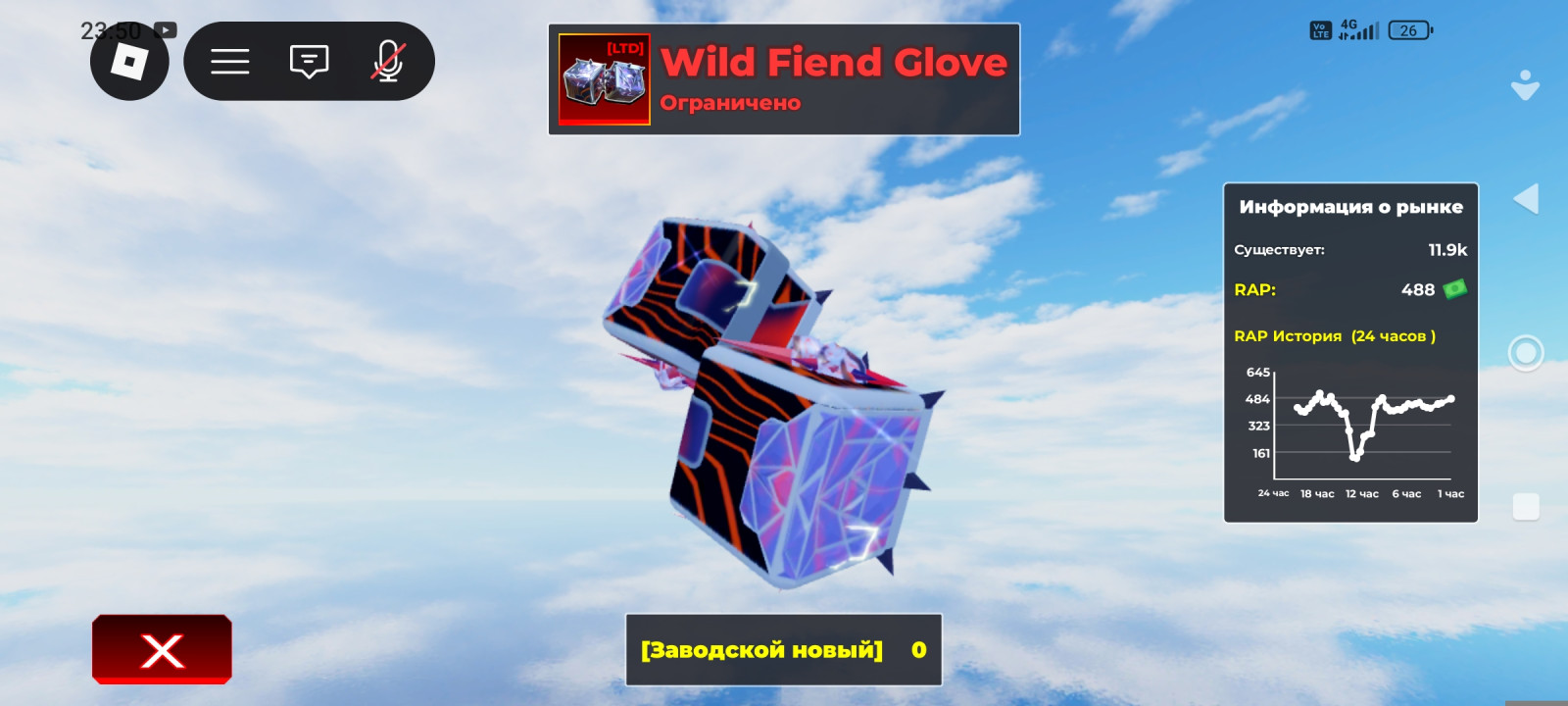 Gloves wild fiend