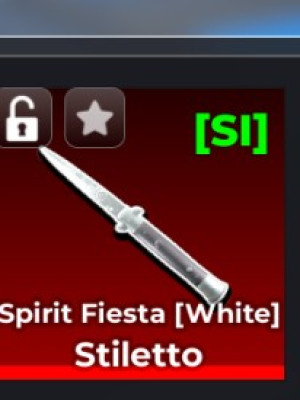 Spirit Fiesta [White] Stiletto